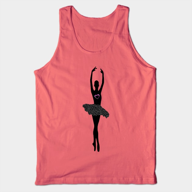 Pointe Dancer Tank Top by xposedbydesign